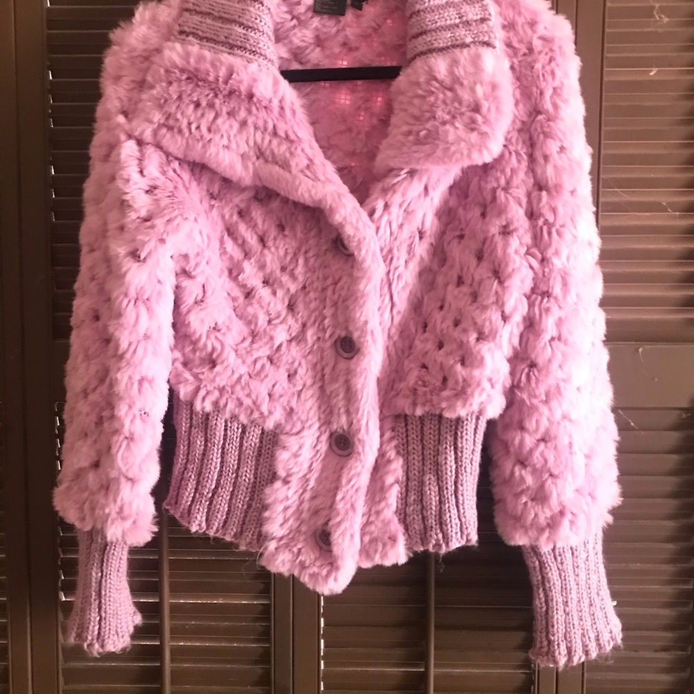 Ruby Cho Rabbit Fur Jacket